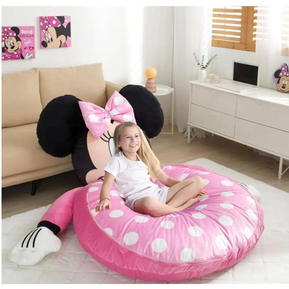 Disney Minnie Mouse Kids Floor Lounger Cushion Nap Mat NEW Damaged Box